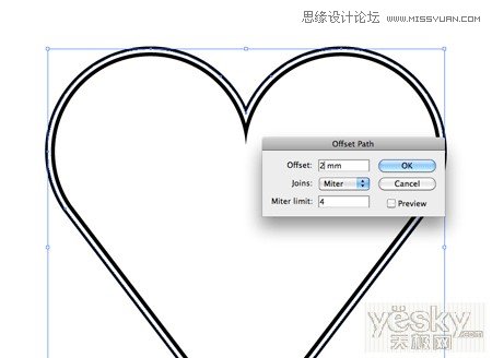 Illustrator制作心形矢量图案效果图片教程