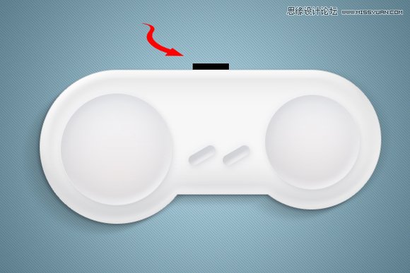 Photoshop绘制一个复古的游戏手柄,全福编程网