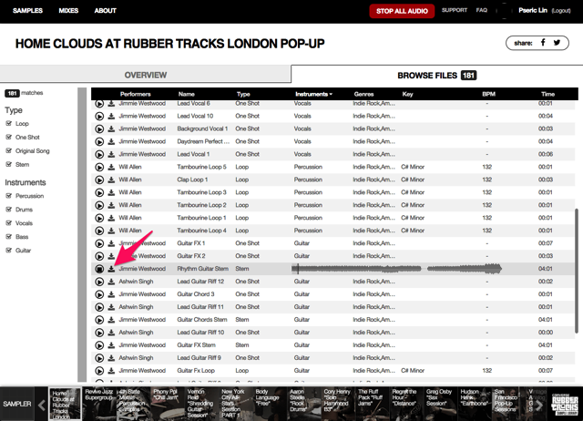 Rubber Tracks Sample Library