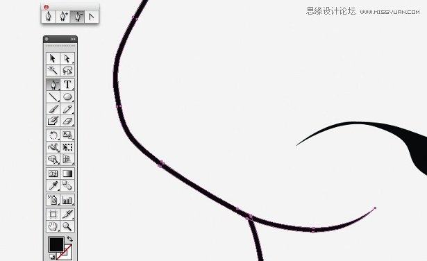 AI绘制个性美女海报 全福编程网网 AI实例教程