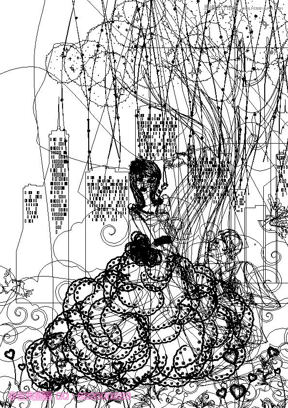 Illustrator制作浪漫情人节时尚场景效果图片教程