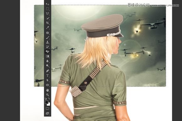 Photoshop合成超酷的生化危机海报效果图,PS教程,素材中国