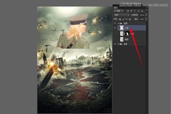 Photoshop合成超酷的生化危机海报效果图,PS教程,素材中国