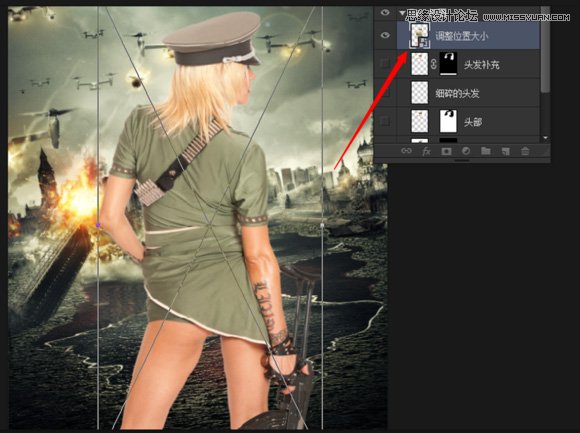 Photoshop合成超酷的生化危机海报效果图,PS教程,素材中国