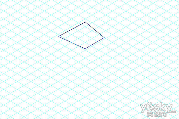 Illustrator技术理论教程：拼图和等角_天极设计在线整理