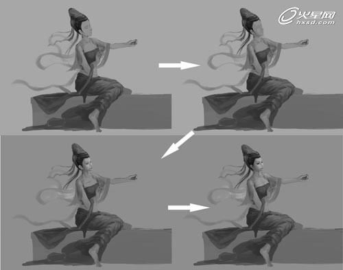 斩善恶去执念！PS细腻绘制佛道角色插画