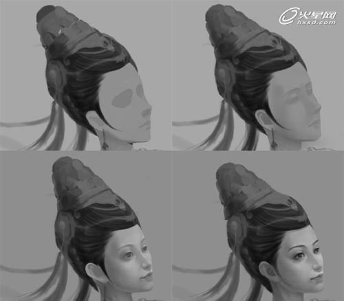 斩善恶去执念！PS细腻绘制佛道角色插画