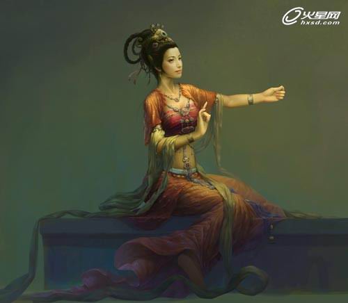 斩善恶去执念！PS细腻绘制佛道角色插画