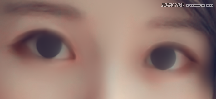 Photoshop给可爱女孩私房照转手绘效果,PS教程,素材中国