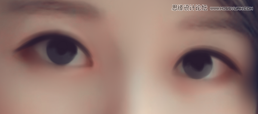 Photoshop给可爱女孩私房照转手绘效果,PS教程,素材中国
