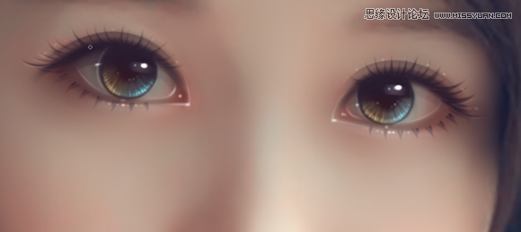 Photoshop给可爱女孩私房照转手绘效果,PS教程,素材中国